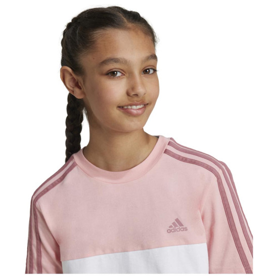 Adidas Παιδική κοντομάνικη μπλούζα 3-Stripes Tiberio Tee